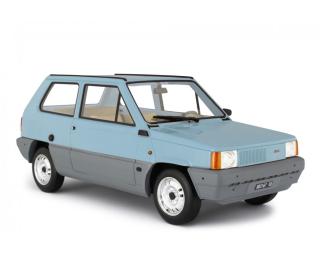 Fiat Panda 30 1980 - Azzurro Bahia Azzurro Bahia Laudoracing 1:18 Resinemodell (Türen, Motorhaube... nicht zu öffnen!)